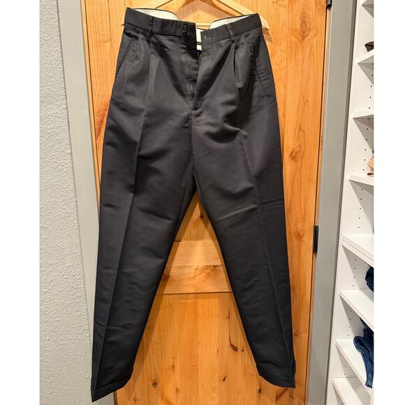 Haggar Black Dress Pants 34x34 - Picture 1 of 4